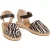 White Stuff Buttercup Leather Espadrille Black Print