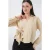 Gestreepte Lange Mouwen Shirt met Strikdetail