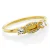 Orphelia ‘Lily’ Dames 925 Sterling Zilveren Ring – Goud ZR-7582/G