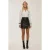 Leren Look Minirok