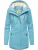 Ragwear Winterjas ‘Monadena’  lichtblauw