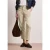Street One Dames Chino’s met Slim Legs, gemaakt van een lyocell-mix in Beige