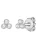Eastside Oorbellen  zilver