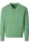 Redmond Casual Trui V-hals groen, Effen