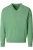 Redmond Casual Trui V-hals groen, Effen