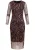 Cloud5ive Jurk  bruin / zwart