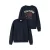 GUPPY MINI sweater met backprint – donkerblauw