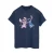 Disney Dames/Dames Lilo & Stitch Kisses Katoenen Vriendje T-shirt (Marineblauw)