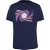 Pretty Green Heren Swirl Logo T-Shirt (Marine)