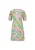 Fabienne Chapot Jurk  crème / blauw / groen / oranje / pink