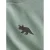 NAME IT MINI rechtvallend sweater met print – groen