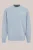 WE Fashion – Heren regular fit sweater met opdruk – Loose fit – Lavendel – Katoen –
