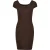 Off-the-shoulder geribde damesjurk Urban Classics