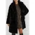 French Connection Daryn Faux Fur Coat Black