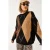 Oversized Diamond Geprinte Trui