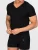 zd ZERO DEFECTS Onderhemd ‘V-Neck T-Shirt Egiptian Cotton’  zwart