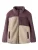 NAME IT Fleece jas  pruim / wolwit