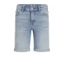 JACK & JONES JUNIOR regular denim short light blue denim