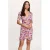 Morgan mini jurk roze