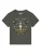 Watapparel Shirt ‘Moonphases & Flower’  geel / greige / groen / olijfgroen