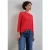 Street One Dames Pluizig shirt in Rood