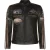 Leren racefietsjack voor heren, Portland