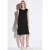 Jurk met chiffon detail
