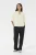 Blouse met korte mouwen KBAyo Classic fit white