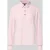 Marc Cain Regular Fit poloshirt met elastische mouwboordjes