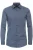 Venti Body Fit Overhemd blauw, Effen