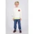 Vingino sweater met backprint – wit