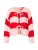 Hailys Gebreid vest  rosa / rood