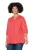 Angel of Style Blouse  oranjerood / zwart / wit