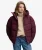 Premium Gewatteerde Jas Met Capuchon Purple