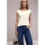 Street One Dames Basic shirt in Wit