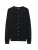 GOBI Cashmere Gebreid vest ‘Essential’  black denim