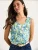 Bianco Lucci Top  blauw / geel / groen