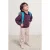 TRENDYOLKIDS Meisjes Donkerblauw Effen Lang, Regular fit T-shirts