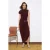 Damesjurk, plat model, mouwloos, chic/avond, bodycon