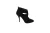 Aquazzura Sexy Thing Enkellaarsjes in Zwart Suède