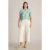White Stuff Abbie Tee Blue Print