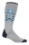 Heat Holders Dames lichtgewicht thermo skisokken – Grijze Fairisle