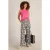 White Stuff Lucy Linen Blend Trouser White Print