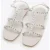 Wittchen Dames Leren Sandalen met Kristallen, Crème, Natuurlijk Leer