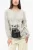 MM1 MM10 Sweatshirt met ronde hals en 2 knopen in grijs