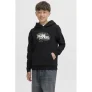 JACK & JONES JUNIOR hoodie zwart