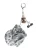 Bershka Sleutelhanger  bruin / grijs / zwart / wit