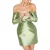 Odd Muse Dames: Om The Ultimate Mini-jurk (Groen)