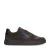 Manfield leren sneakers donkerbruin