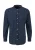 QS Overhemd  navy / wit